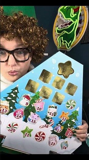 Holiday Squish-a-longs Unboxing ❄️ 24 Days of Mini Squishmallows #adventcalendar #christmas