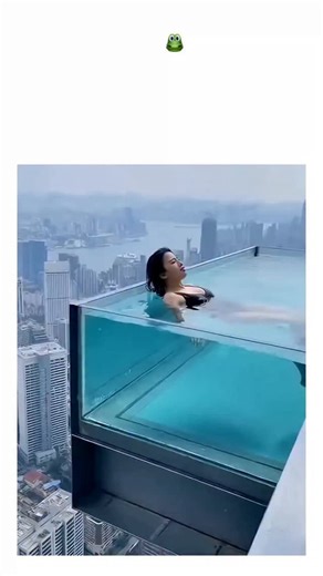coolwar.io on Instagram: "In this dramatic video, viewers witness a terrifying moment when a high-rise infinity pool structural failure occurs. ​Video Overview ​The clip is captioned "Rooftop Pool Goes Wrong! Infinity Pool Falls Apart! 😱". It captures the sudden collapse of a glass-walled infinity pool at the edge of a skyscraper, sending water and the occupant toward the ledge."