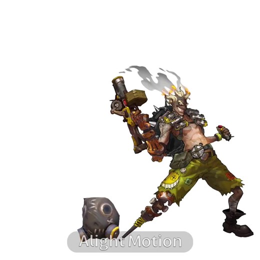 can you tell who got the most budget out of the two || TAGS: #overwatch #roadhog #junkrat #fyp #trend