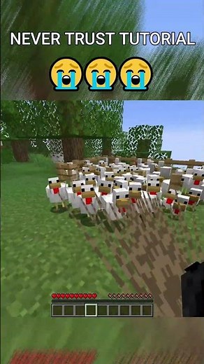💀 NEVER TRUST MINECRAFT TUTORIALS TO FLY 😭 #shorts #minecraft
