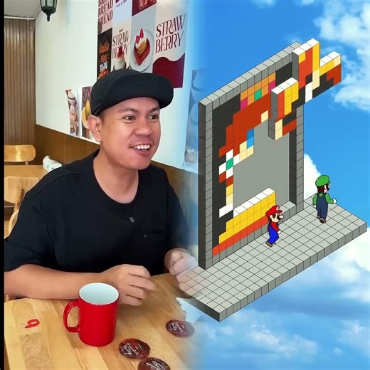 Mario Funny Prank Moments | Dual Screen Reaction