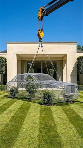 Luxury Meets Nature… Rolls Royce Edition 🌿💎 | Topiary Making