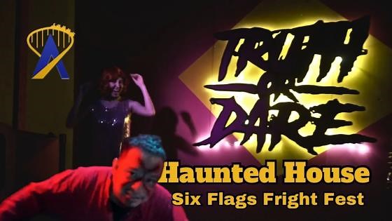 Truth or Dare Haunted House Six Flags Fright Fest