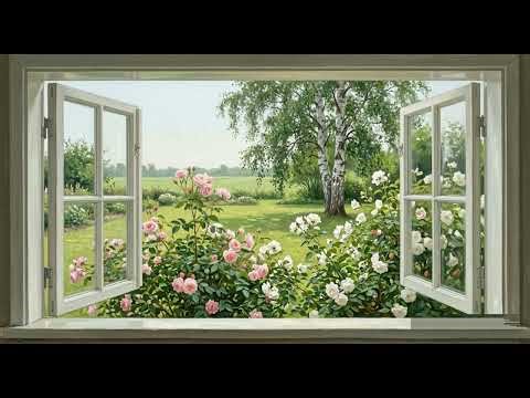 Samsung Frame TV Art | Beautiful Rose Garden | HD | 2 Hours | No Ads