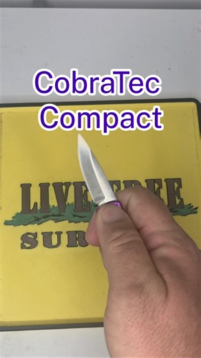 Hidden Button?! 😳 CobraTec Compact Auto 🔪 #EDC #KnifeReview #CobraTec
