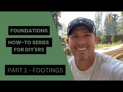 PART 1: Footing inspections & building tips from an inspector / For DIY'ers