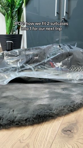 Ultimate Travel Packing Hack: Fit 2 Suitcases into 1!