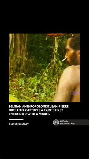 In this striking footage from the documentary The Toulambi, Belgian filmmaker Jean-Pierre Dutilleux introduces a small mirror to members of the Toulambi tribe in Papua New Guinea. The men, who had supposedly never seen their own reflections or modern technology, react with a mix of fear and sheer amazement. While critics later questioned the authenticity of the "first contact" claim, the visual of their discovery remains a profound study of human curiosity and the shock of the unknown. | History