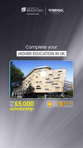 2.6K views | Study at 퐭퐡퐞 퐔퐧퐢퐯퐞퐫퐬퐢퐭퐲 퐨퐟 퐁퐫퐚퐝퐟퐨퐫퐝 (퐐퐒 퐖퐨퐫퐥퐝 퐑퐚퐧퐤: ퟓퟏퟏ)...