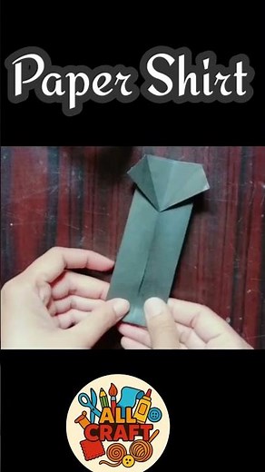 How to Make Paper Shirt | DIY Origami Paper Crafts #papershirt #papercrafts #craft #shorts