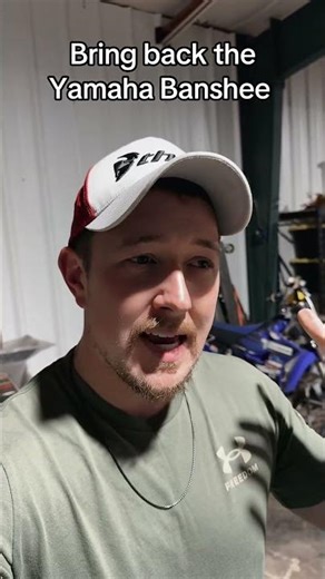 A New Yamaha Banshee #yamaha #banshee #atv #2stroke #yamahabanshee