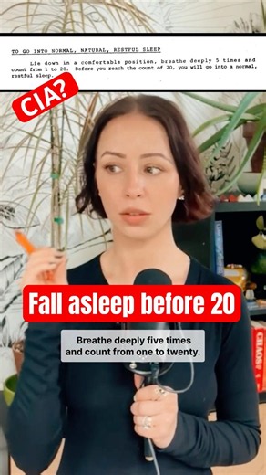 The CIA Gateway sleep technique