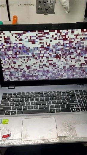Asus Laptop Display Glitching Solved #laptoprepair #bdlaptopservice
