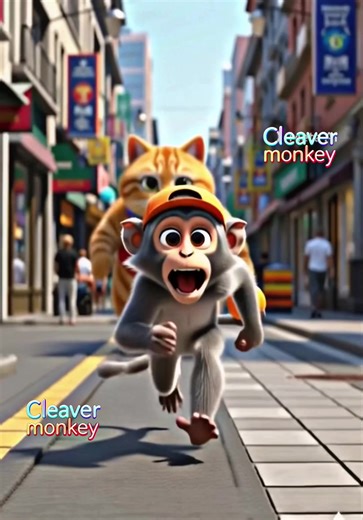 Clever Monkey Animation for Kids