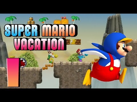 Super Mario Vacation - 100% Co-op Walkthrough Part 1