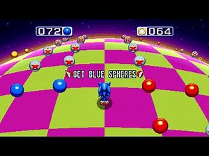 Sonic Mania - Blue Spheres playthrough (all 32 stages)