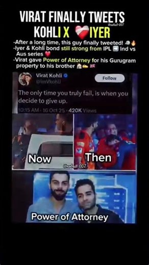 Virat Kohli's BIG Move & lyer Bond Before India vs Australia!#shortfeed #shorts