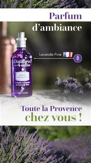 PARFUM D’AMBIANCE LAVANDE – PROVENCE CHEZ VOUS 🌿🪻