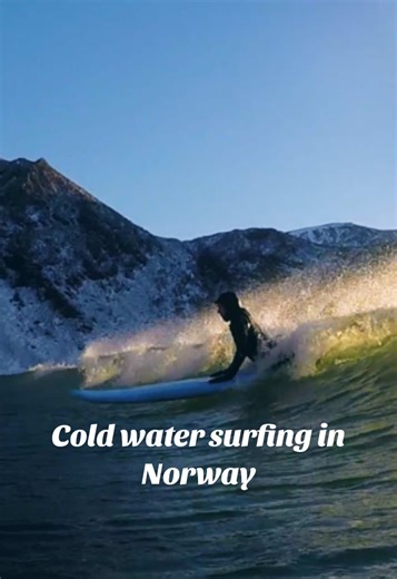 Cold Water Surfing Adventures in Norway