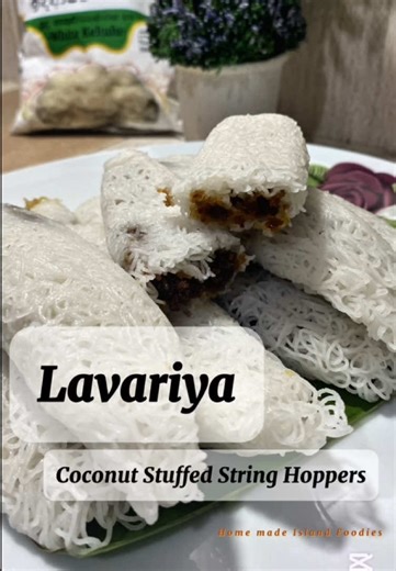 Coconut Stuffed String Hoppers Recipe