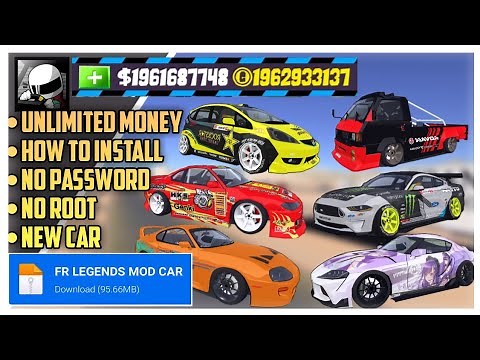 FR LEGENDS | NEW MOD CAR AND UNLIMITED MONEY 2021 MEDIAFIRE, HONDA JAZZ, TOYOTA SUPRA, MUSTANG, S15