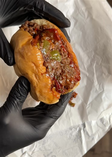 Another item we’re workshopping for bowls; sexy hot dogs. It’s our bakery bun, with a spicy chili dog filling; beef mince, bell peppers, oregano. Then a butterfly sausage cooked in a brown sugar scallion BBQ sauce. The idea notes for the dog were: “meat. a saucy thick beef mince. very savoury. fried hot dog, but sweet sauce. Would work really well together…” We don’t know what we’re pricing these at yet but would you buy? Please comment YES if you would🥺 (I just noticed we put “sexy” in front o