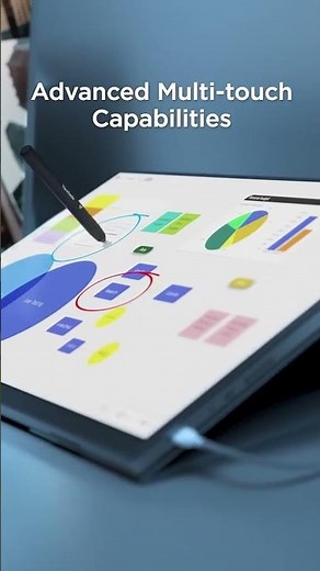 Looking for a portable monitor with touch functionality? You’ve found it! #TD1656-2K