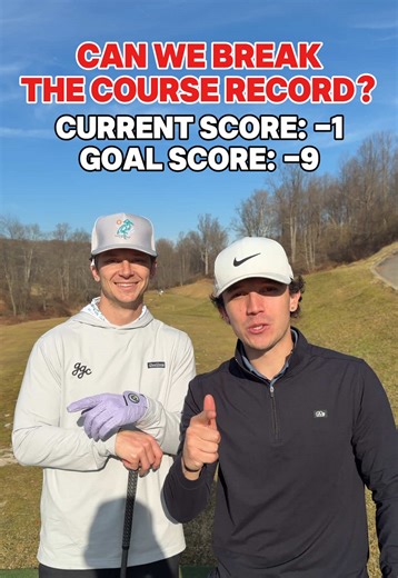 Can We Break The Golf Course Record?