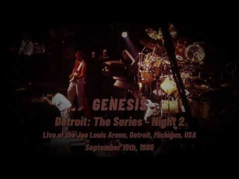 Genesis - Sept. 19th, 1986 - Live at the Joe Louis Arena, Detroit, Michigan, USA