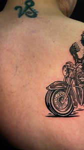 10K reactions · 181 shares | When Harley-Davidson designs a custom sticker for your son, you slap that sticker straight to your skin. Thank you Anchored Art Tattoo & Gallery and Miles Gossett for the incredible talent  #tattoo #tattooideas #autismawareness #cookiemonster #motorcycle | Shelbie Anne | Facebook
