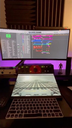 Making Spitfire Audio Score #music #rekaman #musicproducer #musisi #soundtrack #logicpro #film