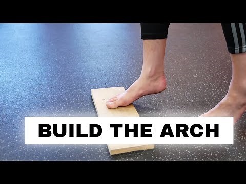 Fix flat feet and fallen arches (foot strength exercise) - the Arch Raise exercise for flat feet