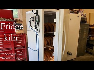 Woodturning - Fridge Kiln Build
