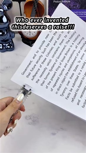 This push clamp stapler binder clip is one of my best finds here in tiktok na perfect para sa mga office workers. #pushclampbinderstapler #pushclamp #staplerbinderclip #officesupplies #schoolsupplies