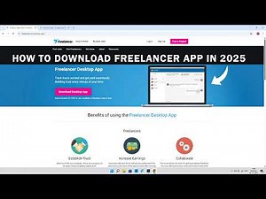 How to Download Freelancer App for Desktop in 2025 Updated Method #freelancer