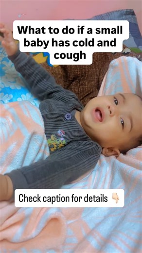 TAPPU KI MOMMY on Instagram: "Step-by-Step: What to Do If a Small Baby Has a Cold Step 1: Keep the Nose Clear Put 2 drops of saline nasal drops in each nostril Gently clean with soft cotton or a nasal aspirator Do this before feeding and sleep Step 2: Continue Frequent Feeding Breastfeed more often than usual Breast milk boosts immunity and keeps baby hydrated Step 3: Use Steam Safely Do not give direct steam Sit with your baby in a steamy bathroom for 5–10 minutes Helps loosen nasal congestion 