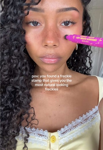 The Perfect Freckle Stamp for a Natural Look
