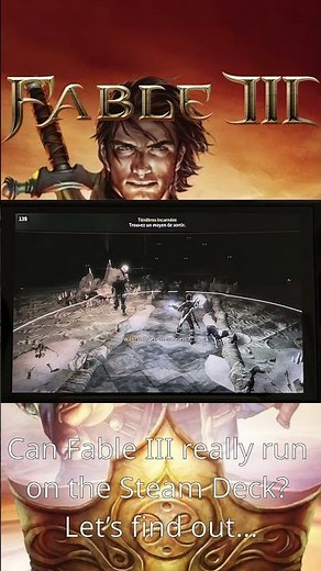 Fable III on Steam Deck — Install & Performance Preview #shorts