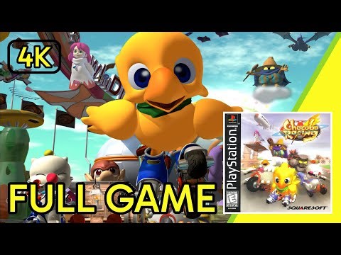 Chocobo Racing [PS1] Full Game Walktrough | Longplay | No Commentary