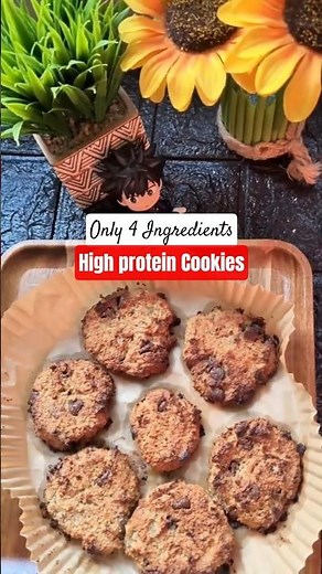 I stopped buying Cookies and made THESE 4-ingredient Healthy cookies 🍪