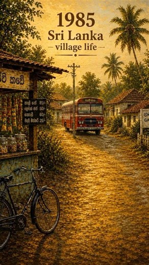 1985 Sri Lanka Village Bus Ride Memories 🚍🌴