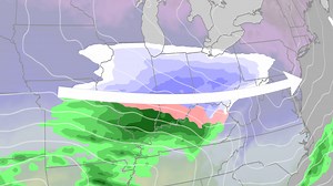 Snow, freezing rain moving from Midwest to Mid-Atlantic