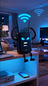 our Wi-Fi Router Sees Everything 📶 #shorts #ai #funny