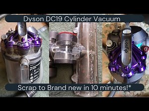 Dyson DC19 Cylinder Bagless Vacuum - Trash to Treasure!
