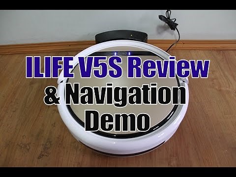 ILIFE V5S (or the V5 Pro) Features and a Short Navigation Demo