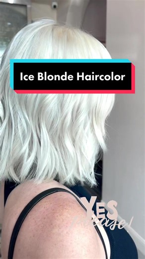 Ice Blonde Haircolor using Schwartzkopf