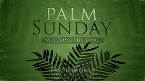 Silhouette - Palm Sunday - Title Graphics