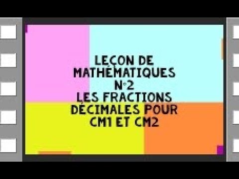Les fractions décimales CM1 CM2
