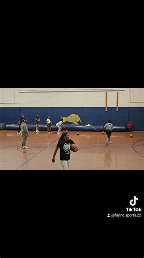 Girls Basketball workouts at EE Smith in Fayetteville, NC