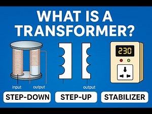 What is a Transformer? Step-Up, Step-Down & Stabilizer Explained | Simple way.